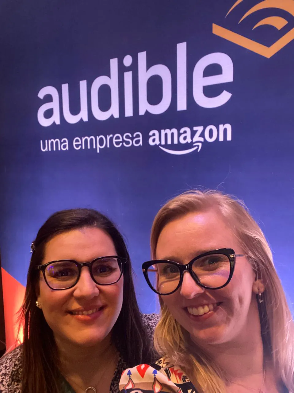 Evento de lançamento da Audible Brasil